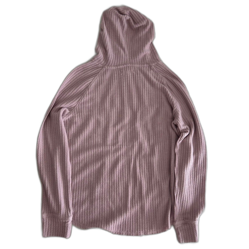 Grayson/Threads “Hooray for Rosé” Waffle-Knit Hoodie – Women’s L - Picture 3 of 3